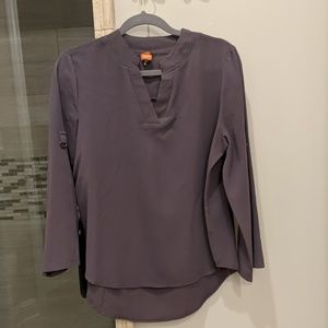 Gray womens PLUS SIZE large